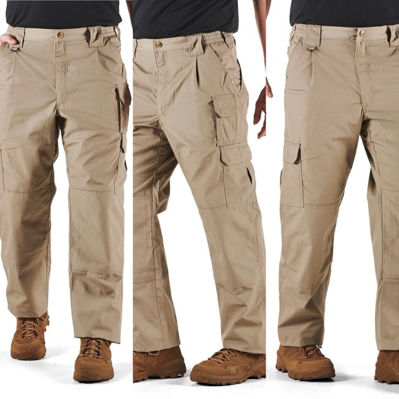 5.11 Tactical Pants Men Navy Blue Straight Taclite Pro Ripstop Cargo Work 36x31 - Picture 3 of 15